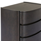 Greer Nightstand, Smoked Black by Four Hands