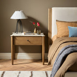 Joah Nightstand, Antique White by Four Hands