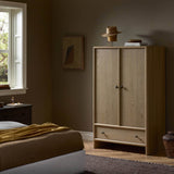 Analisa Armoire, Sandy Oak by Four Hands