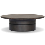 Fleur Coffee Table, Smoked Black by Four Hands