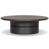 Fleur Coffee Table, Smoked Black by Four Hands