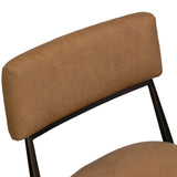 Somerson Leather Stool, Maestro Camel by Four Hands
