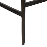 Somerson Leather Stool, Maestro Camel by Four Hands