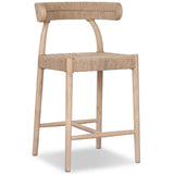 Pampa Counter Stool, Smoked Natural by Four Hands