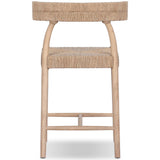 Pampa Counter Stool, Smoked Natural by Four Hands