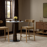 Pampa Counter Stool, Smoked Natural by Four Hands