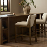 Gables Stool, Crete Sand by Four hands