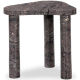 Manoli End Table, Smoked Plum by Four Hands