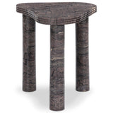 Manoli End Table, Smoked Plum by Four Hands
