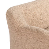 Kadon Accent Bench, Sheepskin Camel by Four Hands