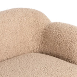 Kadon Accent Bench, Sheepskin Camel by Four Hands