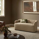 Kadon Accent Bench, Sheepskin Camel by Four Hands