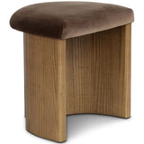 Karick Accent Stool, Surrey Mink by Four Hands
