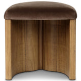 Karick Accent Stool, Surrey Mink by Four Hands