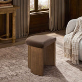 Karick Accent Stool, Surrey Mink by Four Hands