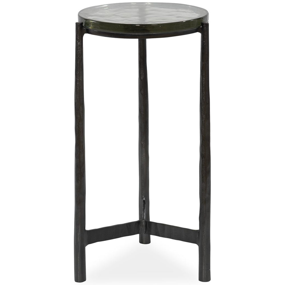 Eternity Indoor-Outdoor Accent Table, Gunmetal