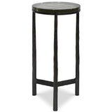 Eternity Indoor-Outdoor Accent Table, Gunmetal