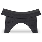 Tonga Accent Stool, Black by Four hands