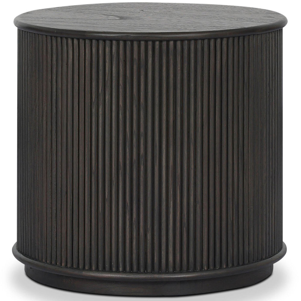 Ona End Table, Smoked Black by Four Hands