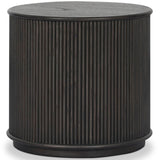 Ona End Table, Smoked Black by Four Hands