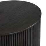 Ona End Table, Smoked Black by Four Hands