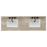 Cassia Double Washstand 72", Textured Dark Bronze by Four Hands — TOP_1
