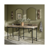 Cassia Double Washstand 72", Textured Dark Bronze by Four Hands — ESS_1