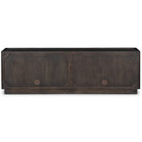 Essie Media Console, Vintage Brown by Four Hands