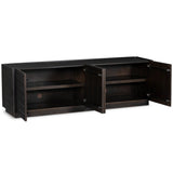 Essie Media Console, Vintage Brown by Four Hands