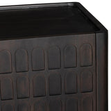 Essie Media Console, Vintage Brown by Four Hands