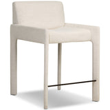 Graford Stool, Nomad Snow by Four Hands