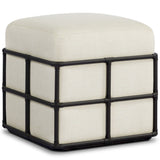 Enola Outdoor Stool, Vergo Cream by Four Hands