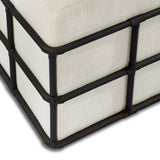 Enola Outdoor Stool, Vergo Cream by Four Hands