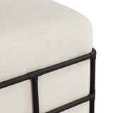 Enola Outdoor Stool, Vergo Cream by Four Hands