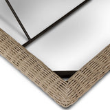 Evander Outdoor Double Chaise, Ramiro Ecru by Four Hands