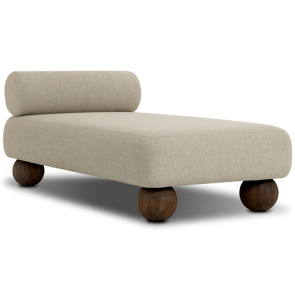 Leilani Outdoor Chaise, Alessi Buff by Four Hands