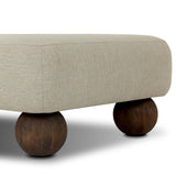 Leilani Outdoor Chaise, Alessi Buff by Four Hands