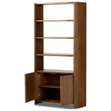 Ames Bookcase, Weathered Mango Solid by Four Hands — OPN_1