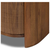 Ames Bookcase, Weathered Mango Solid by Four Hands — DET_1