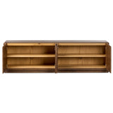 Cambros Media Console, Dark Bark Paper by Four Hands