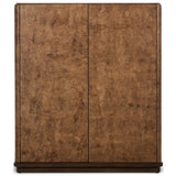 Cambros Cabinet, Dark Bark Paper by Four Hands