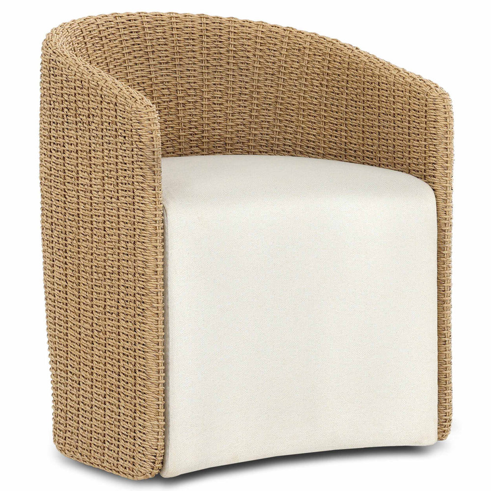 Maven Outdoor Dining Chair, Alessi Linen by Four Hands