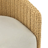 Maven Outdoor Dining Chair, Alessi Linen by Four Hands