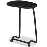Bray Outdoor End Table, Black Antique by Four Hands