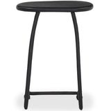 Bray Outdoor End Table, Black Antique by Four Hands
