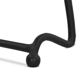 Bray Outdoor End Table, Black Antique by Four Hands