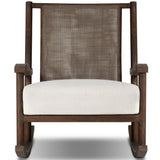 Herston Outdoor Rocking Chair, Vergo Cream by Four Hands