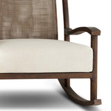 Herston Outdoor Rocking Chair, Vergo Cream by Four Hands