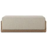 Manning Outdoor Ottoman, Alessi Buff by Four Hands
