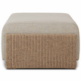 Manning Outdoor Ottoman, Alessi Buff by Four Hands